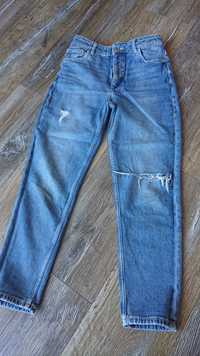 Jeansy Relaxed H&M rozm. 140 dla dziewczynki