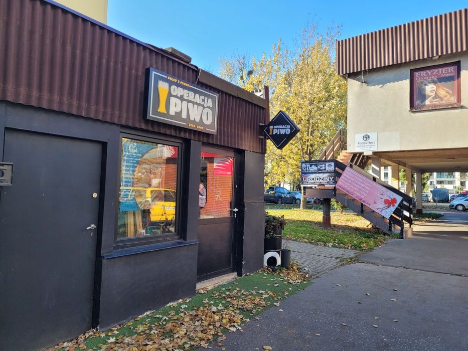 Wynajmę lokal handlowy 36 m² – sklep z piwem, pełne wyposażenie