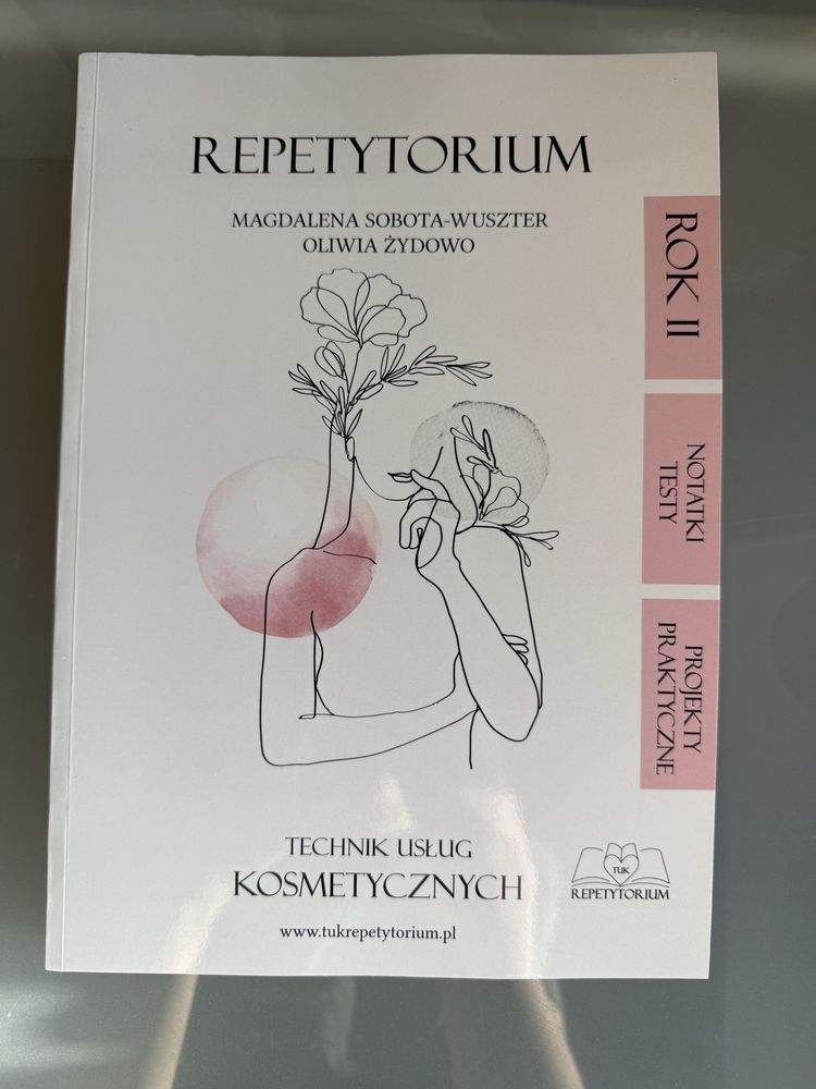 Książki dla kosmetyczky . Repetytorium. Technik usług kosmetycznych.