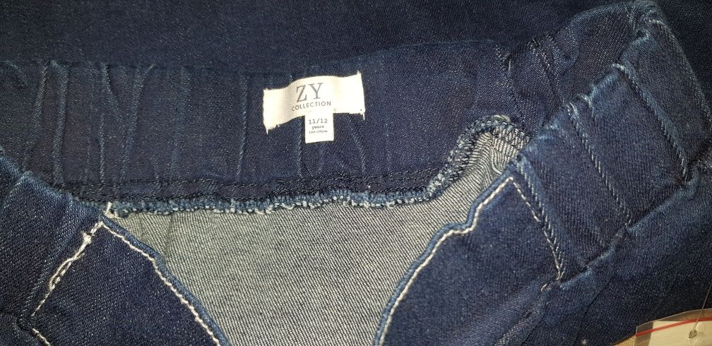 Vendo saia ganga Zippy NOVA - Denim collection - 11/12 anos