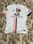 XL Размер 2021/22 Nike PSG Messi Футбольная футболка джерси