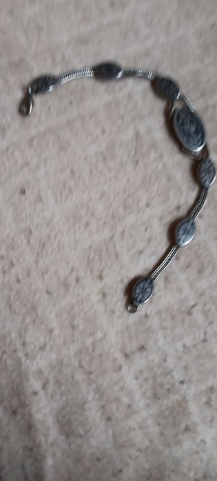 Antiga poulseira em prata, portuguesa