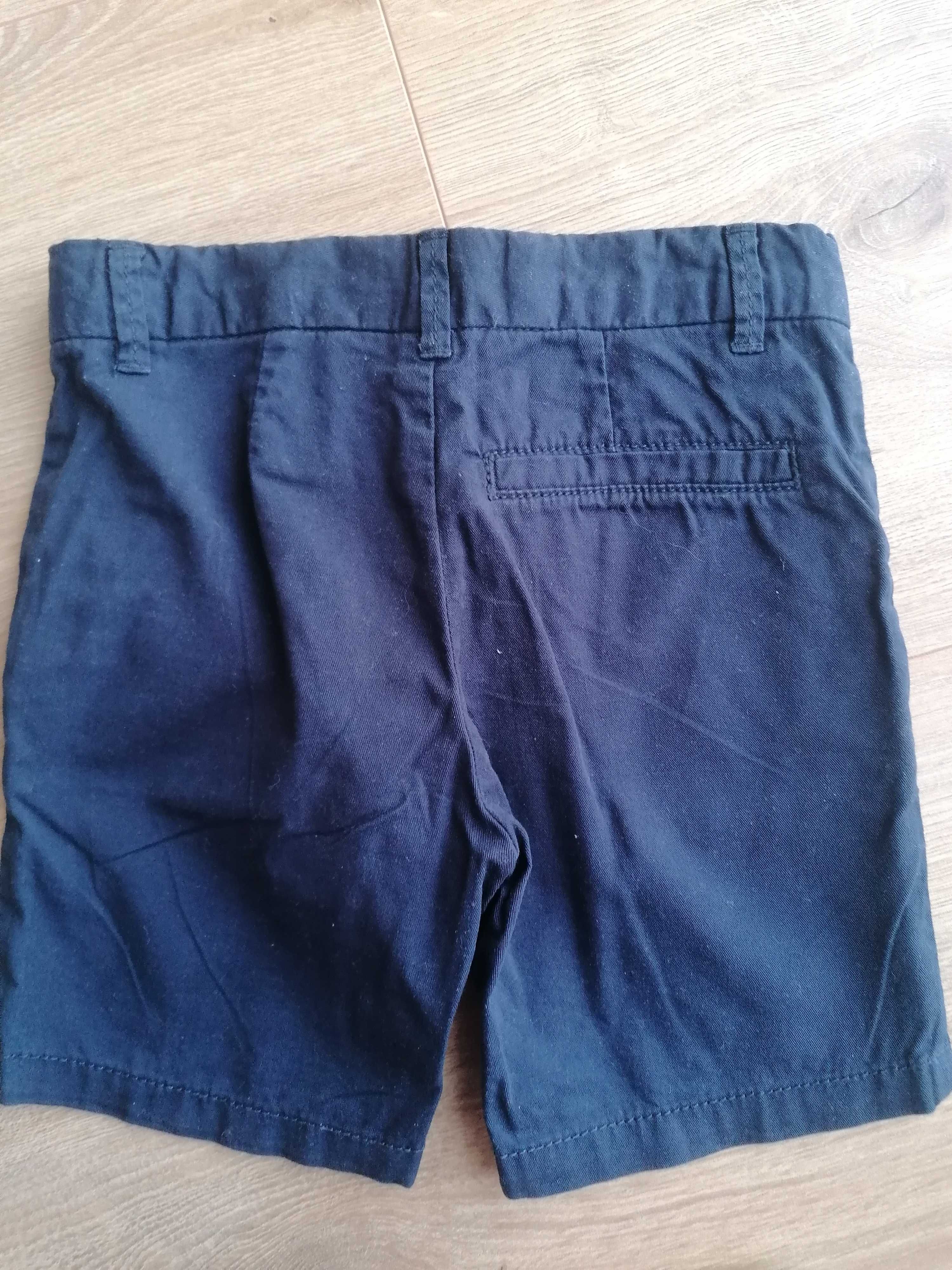 Eleganckie spodenki chłopiece roz 92/98