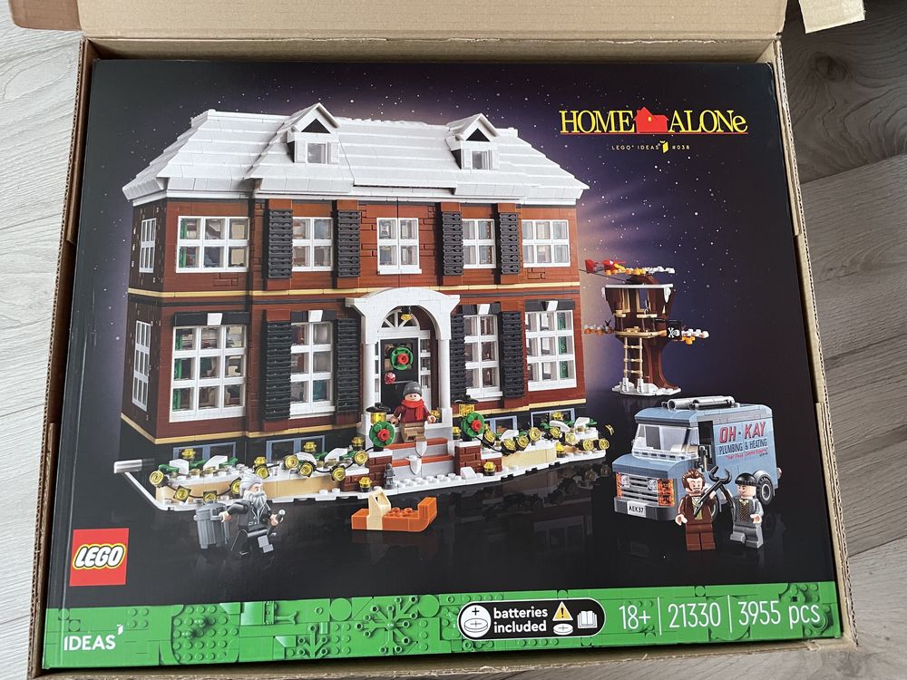 Lego 21330 Home alone Kevin sam w domu