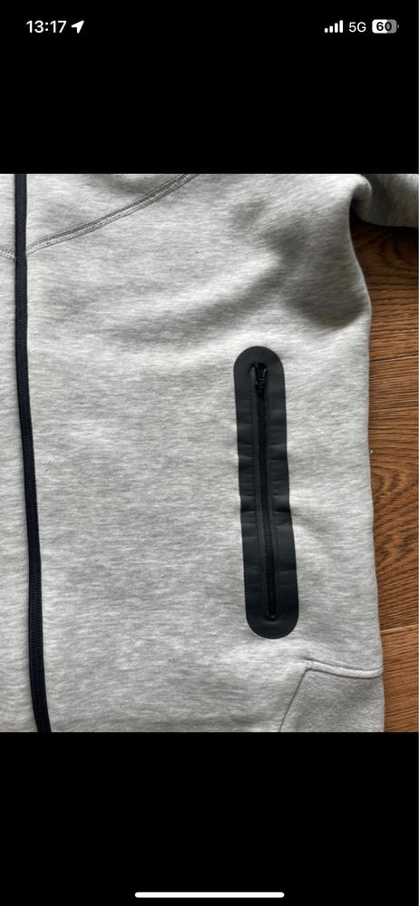 Nike tech cinzento