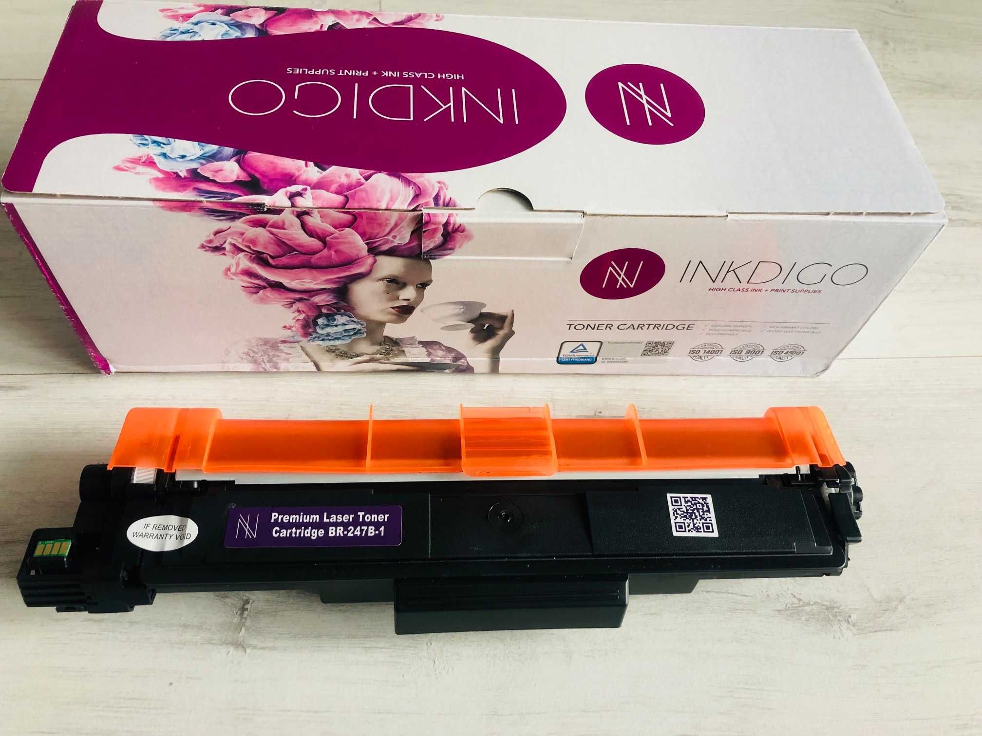 Pusty toner cartridge do drukarki Brother zużyty