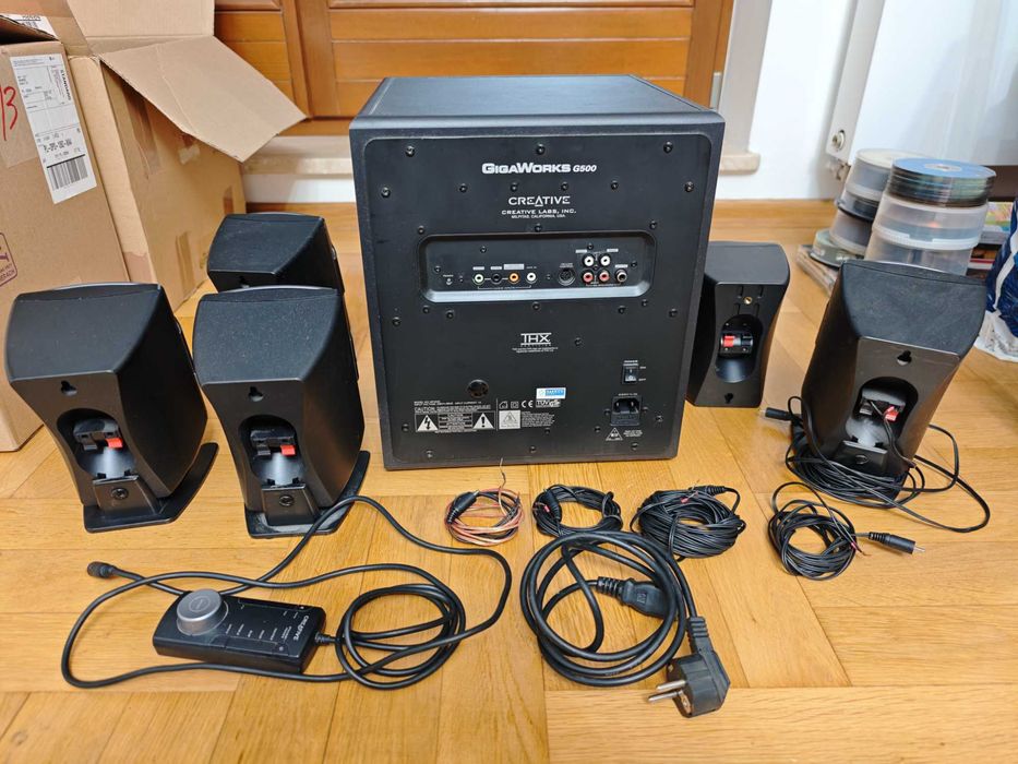 zestaw 5.1 Creative GigaWorks G500 THX Pro-Gamer