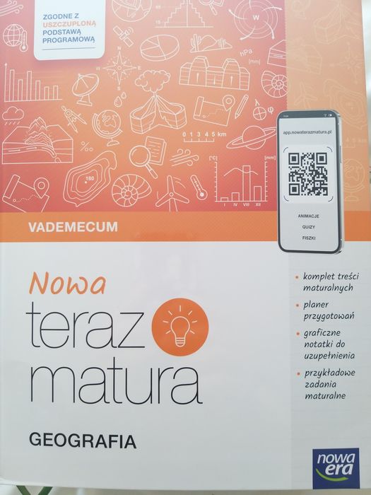 Vademecum teraz matura geografia wyd. Nowa Era