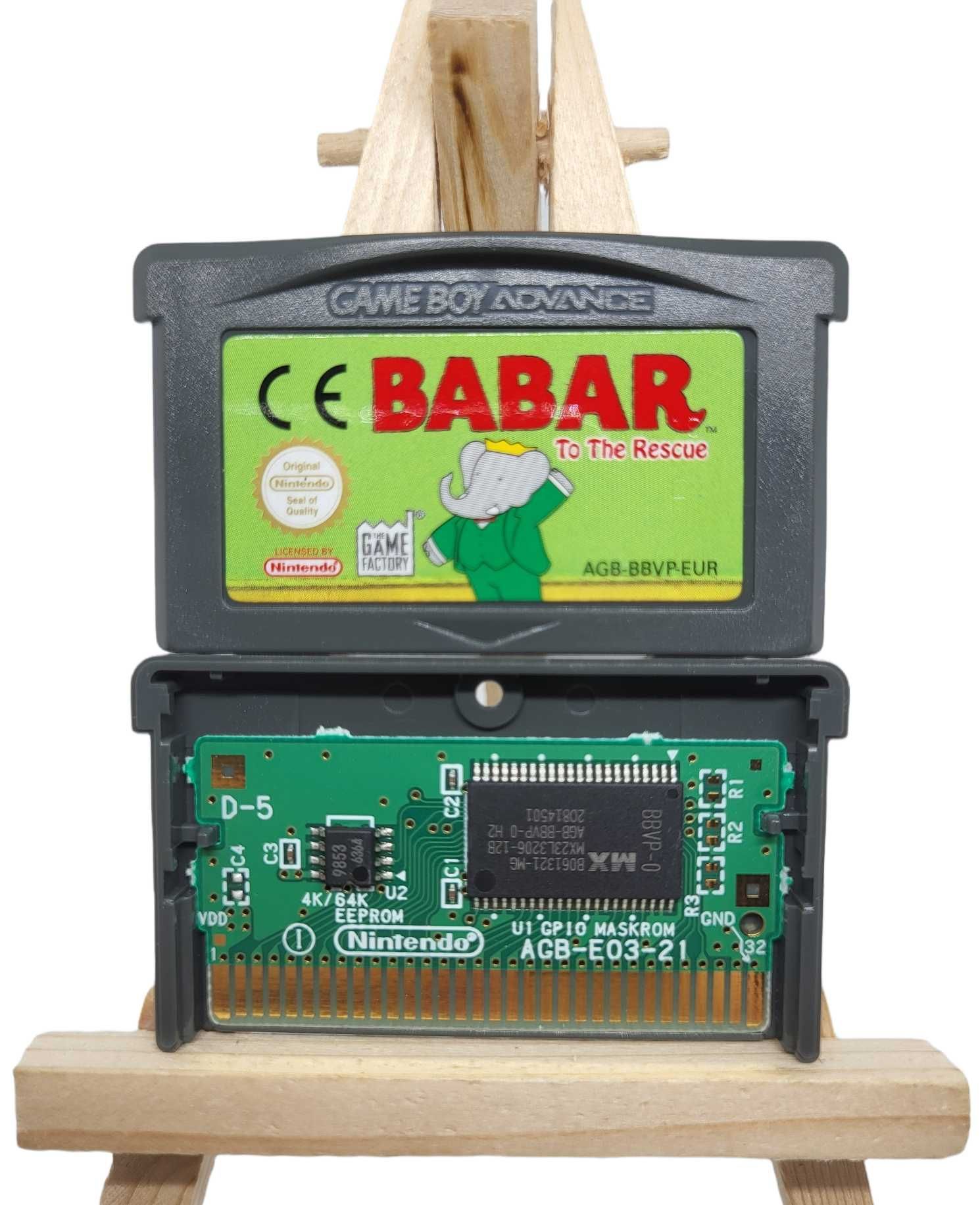 Babar Game Boy Gameboy Advance GBA