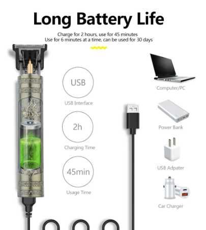 Máquinas NOVAS SELADAS de corte de cabelo/barba elétrica para homens