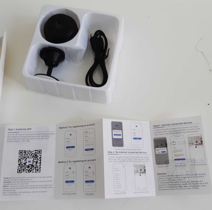 Mini Camera Video Segurança HD Wireless IP Smart Home Nova