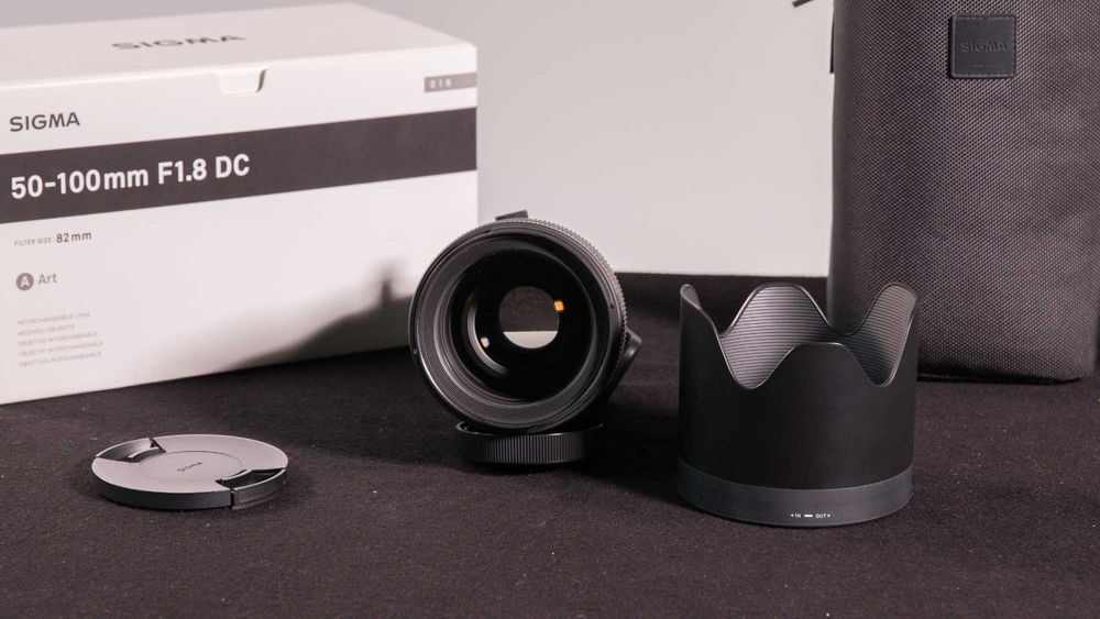 Objetiva Sigma 50-100 F1.8 DC