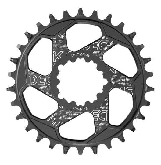 DECKAS, zębatka narrow wide, GXP SRAM GX NX 30T 32T 34T 36T 6mm