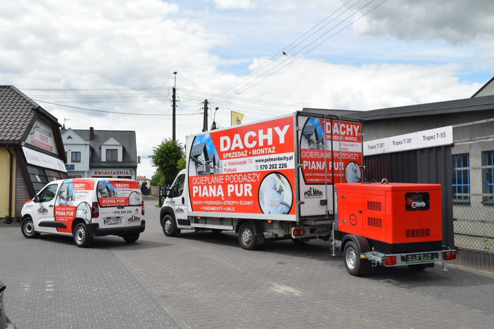 Ocieplanie Poddasza i Domu Izolacje Natryskowe Piana Pur