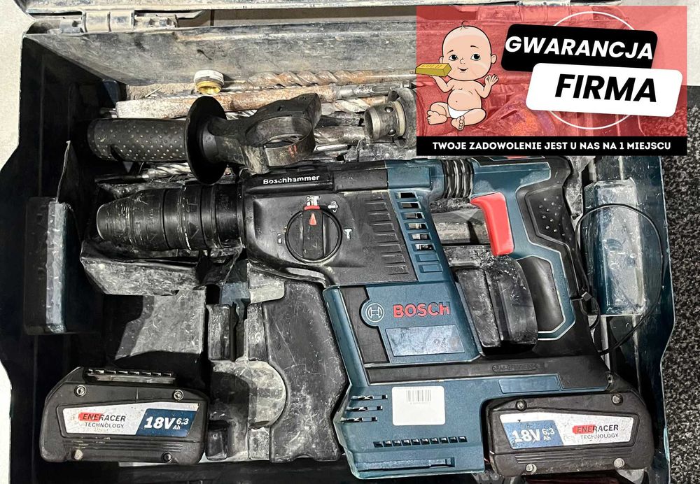 Młoto-Wiertarka Bosch GBH 18V-26 F| Używana | Sprawna | 2 Aku |