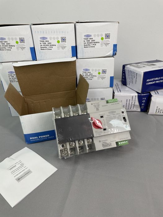 АВР Автоматический переключатель из электросети на генератор/инвертор