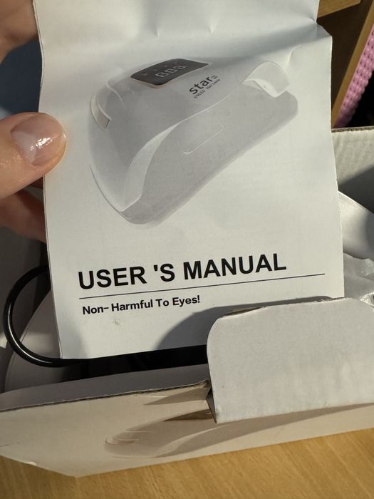 УФ лампа для сушіння гель лаку