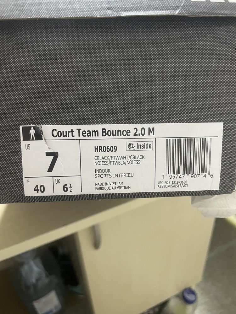 Кросівки Adidas Взуття Court Team Bounce 2.0 M