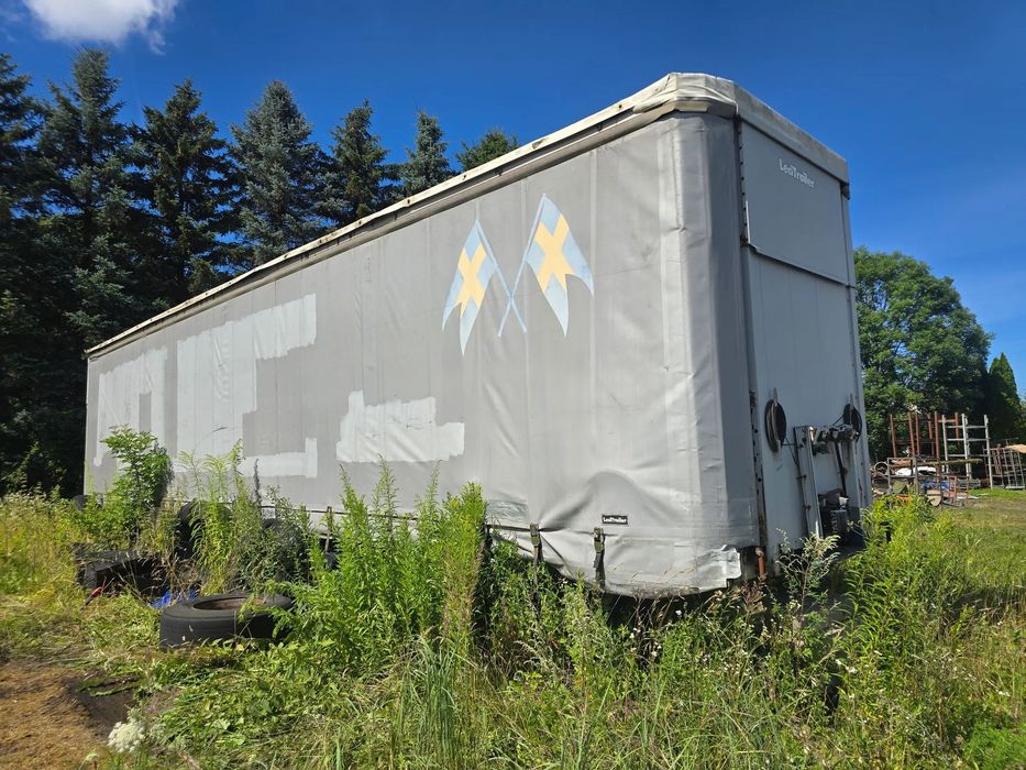 LeciTrailer M3S19 Firanka podnoszona  Firanka lecitrailer z podnoszonym dachem