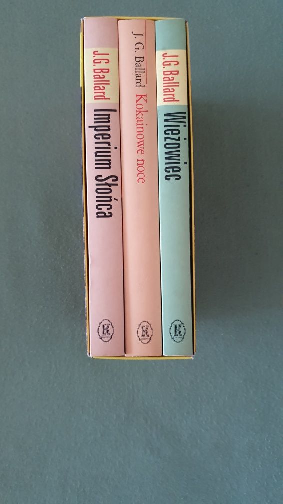 Książki J.G. Ballard, trójpak "Zabójczo dobre powieści"