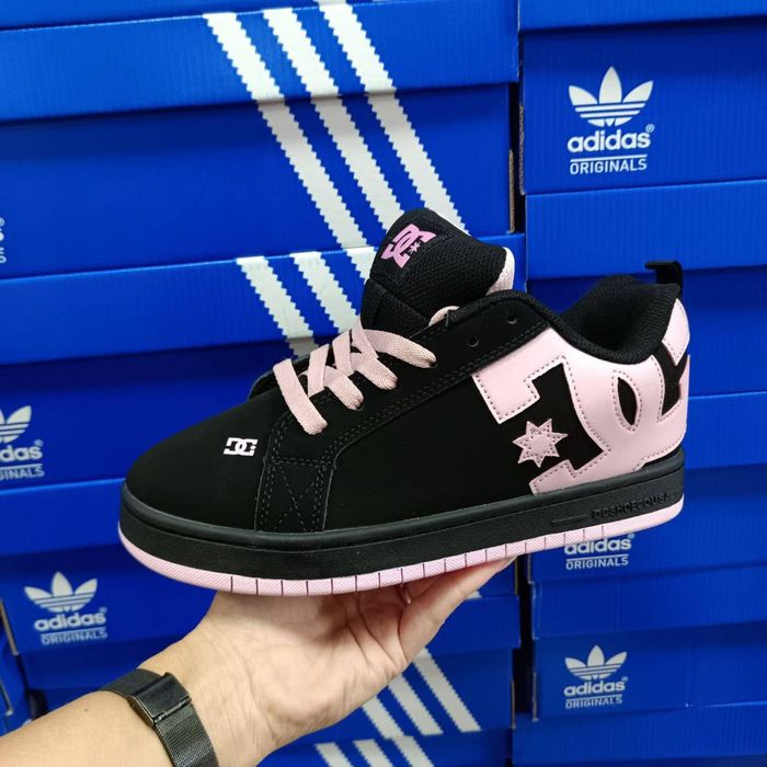 Кросівки DC Court Graffik Black Pink