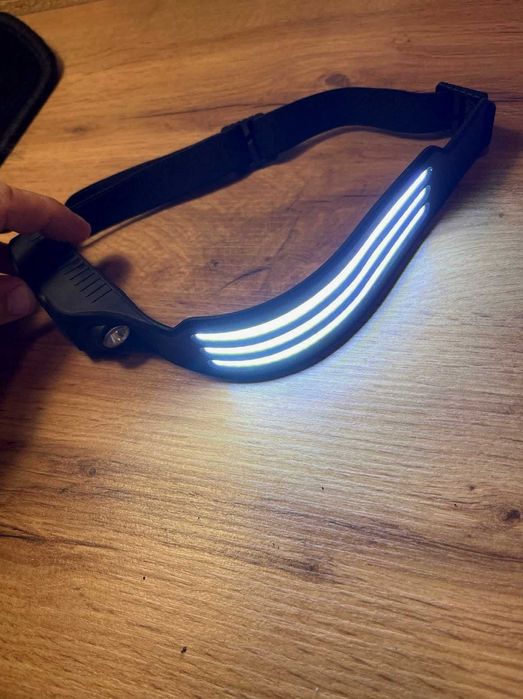 Налобный Фонарь COB с Датчиком Движения - Идеален для Кемпинга, Бега