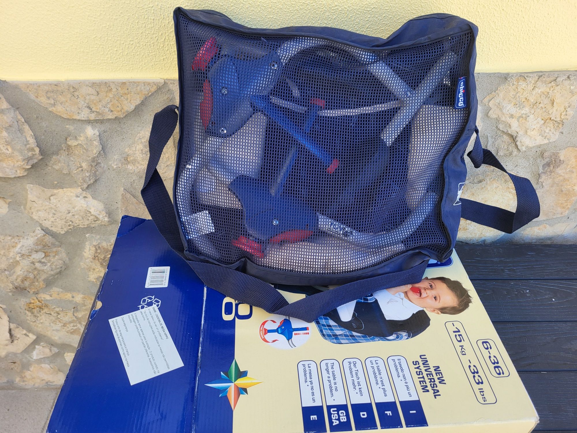Cadeira bebé para mesa