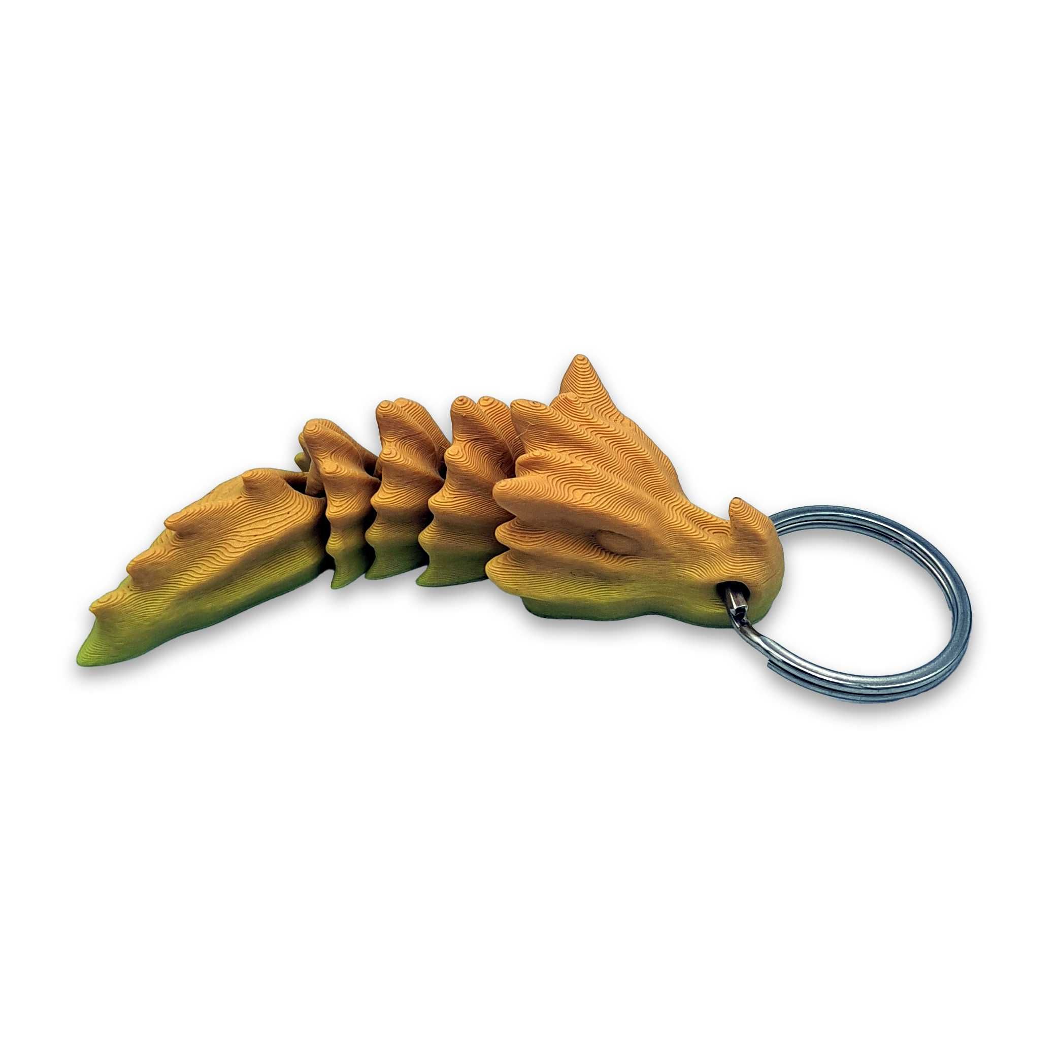 Kolorowy brelok do kluczy - MINI FLEX DRAGON