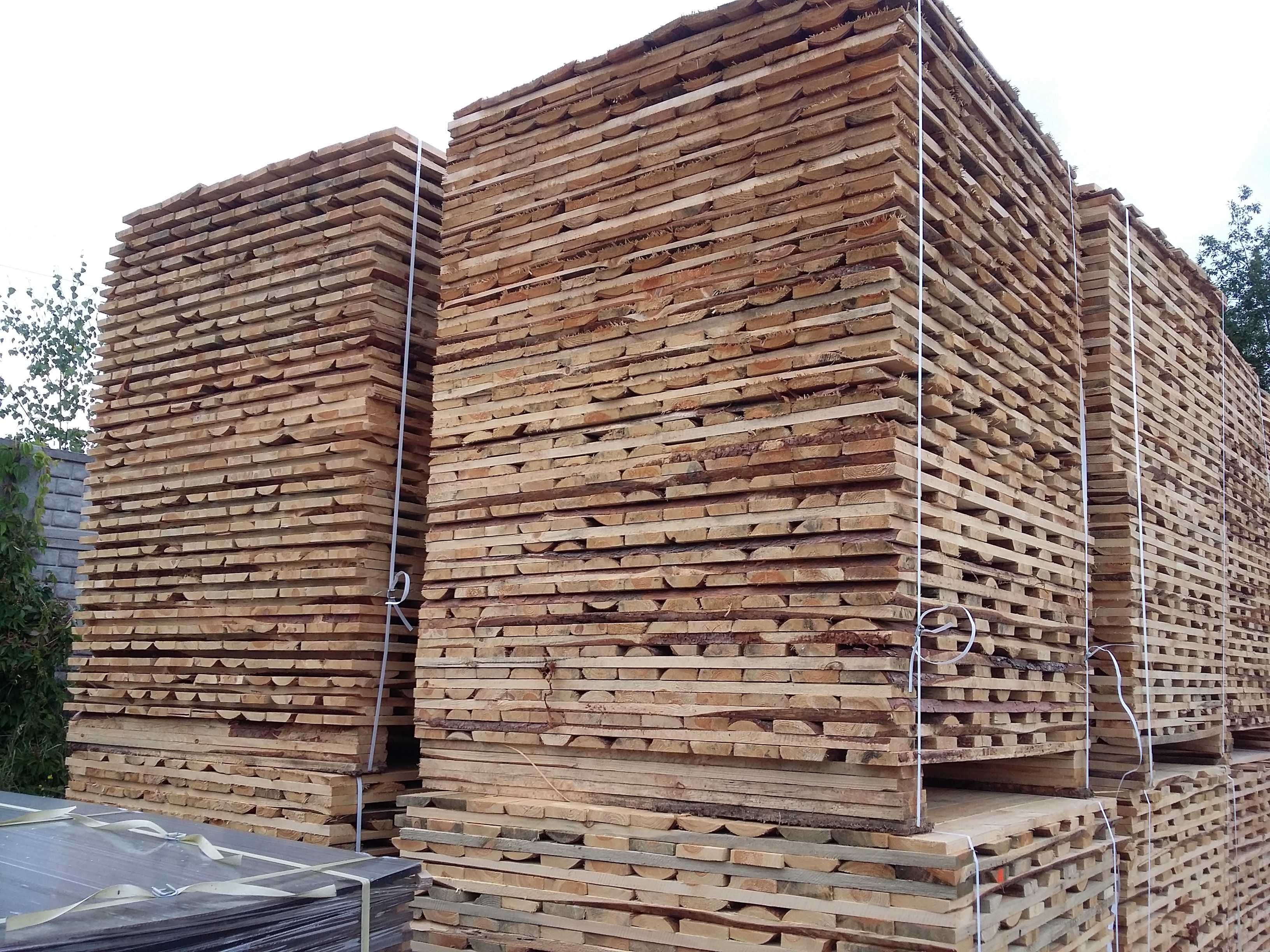 Deska paletowa I  II gat. 800/1200x100x22 800/1200x145x22 po wielpile