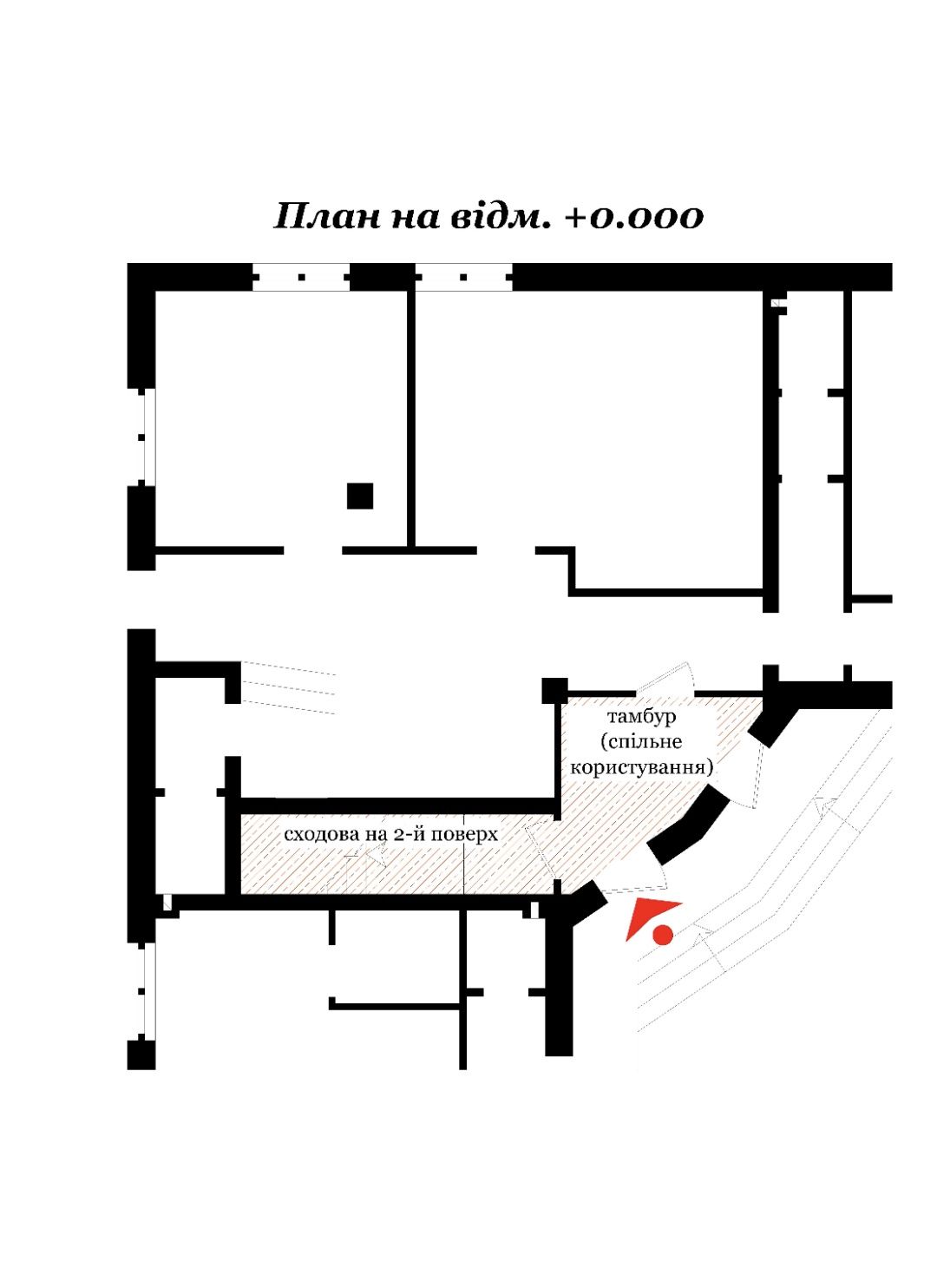 Офісно-торгове приміщення (128 м.кв), м.Жовква, вул.Воїнів УПА,24А