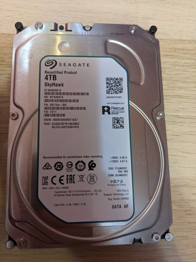 HDD 4TB Seagate 3.5"