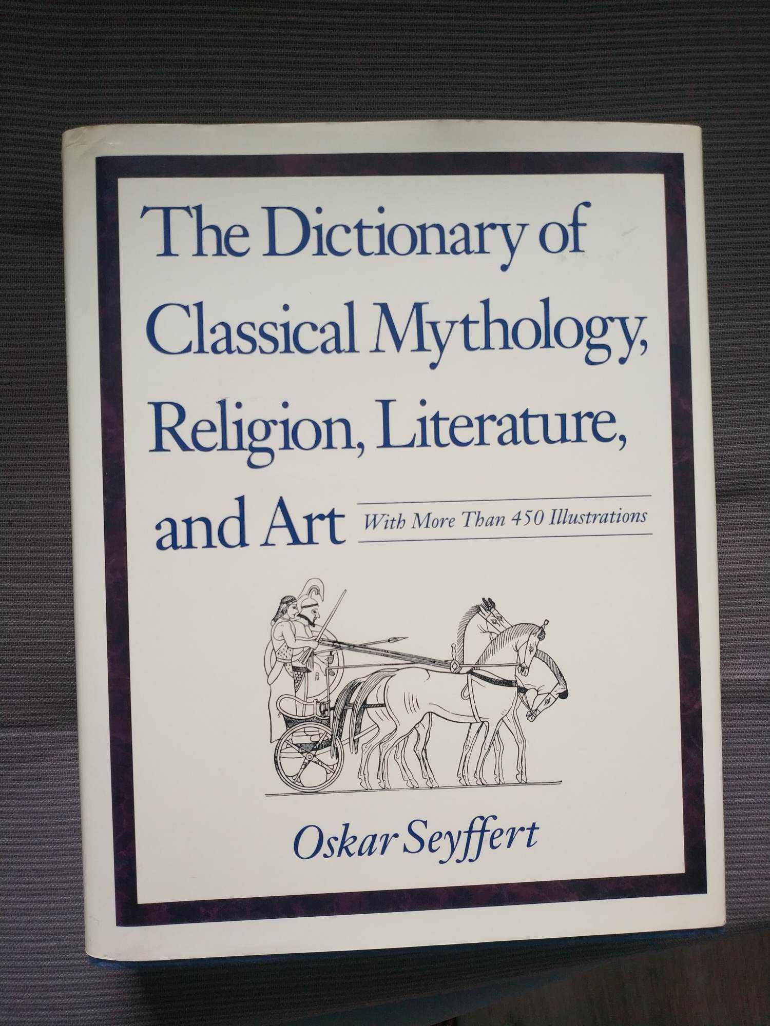 książka o mitologii Dictionary of Classical Mythology Oskar Seyffert