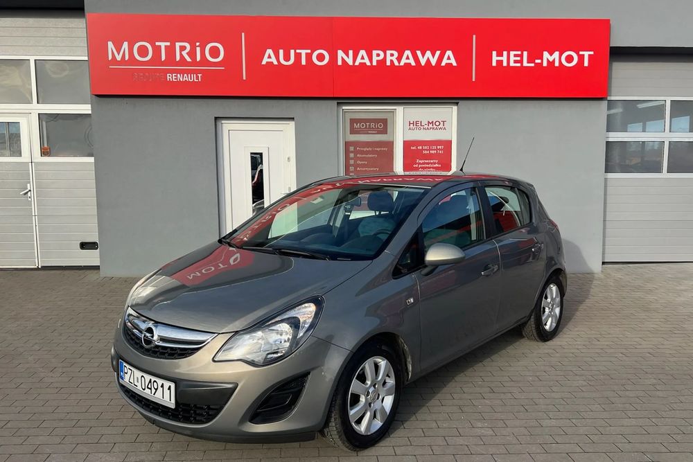 Opel Corsa LIFT 2012R, 1.4 101KM, Klima, Alu, Zarejestrowana w Polsce, VAT-marża!