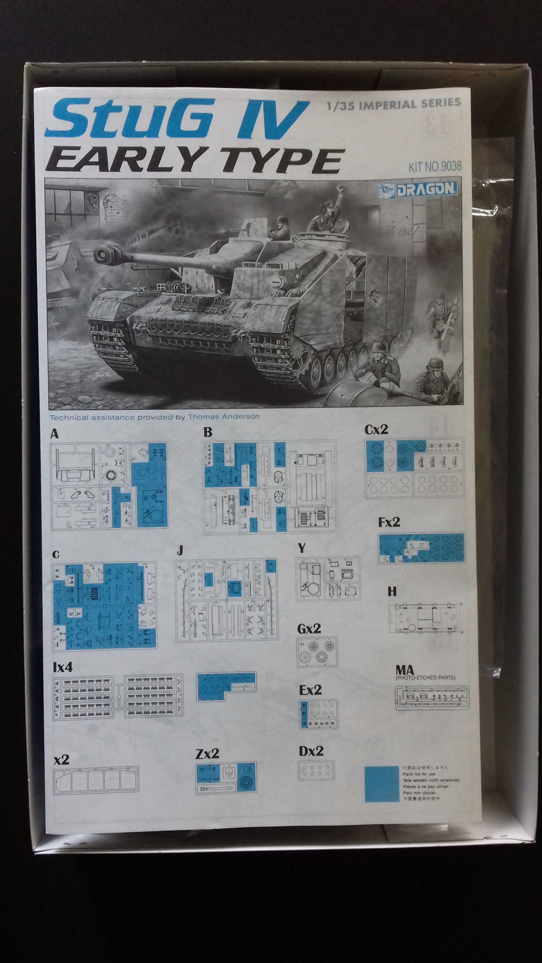Dragon StuG IV Early Type - Ler descrição do anúncio