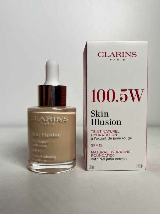 Тональна основа Clarins Skin Illusion