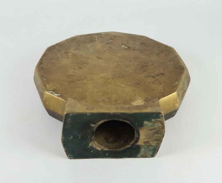 Antigo Mealheiro em latão - CANADA DOLLAR