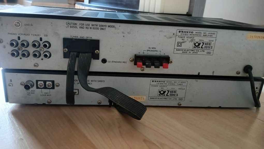 SANYO wzmacniacz+tuner