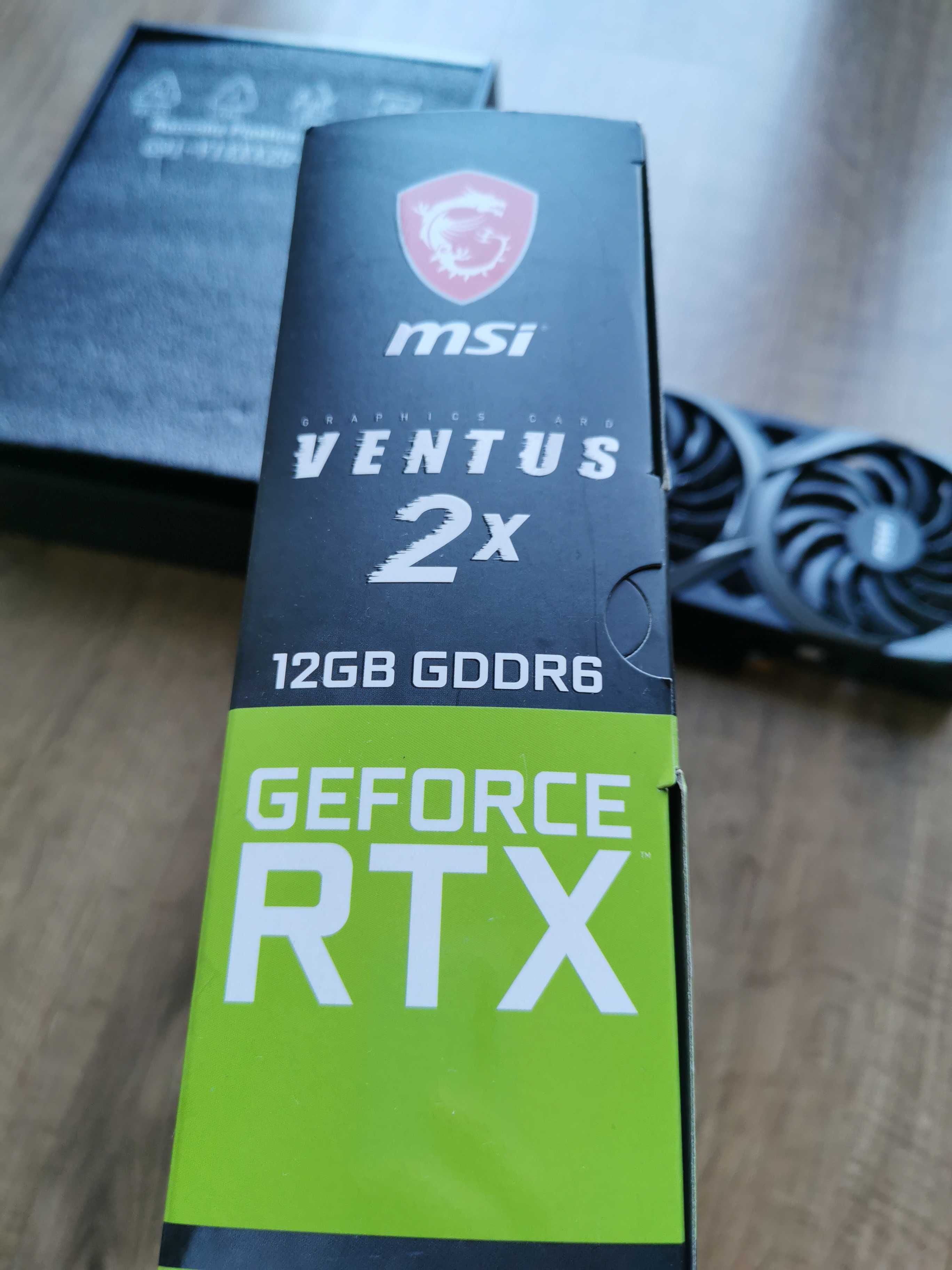 Karta graficzna MSI GeForce RTX 3060 12GB LHR