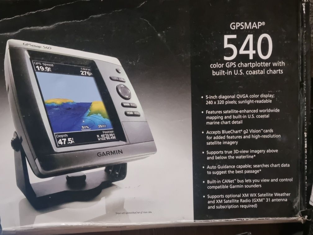 Sprzedam echosade Garmin GPSMAP 540