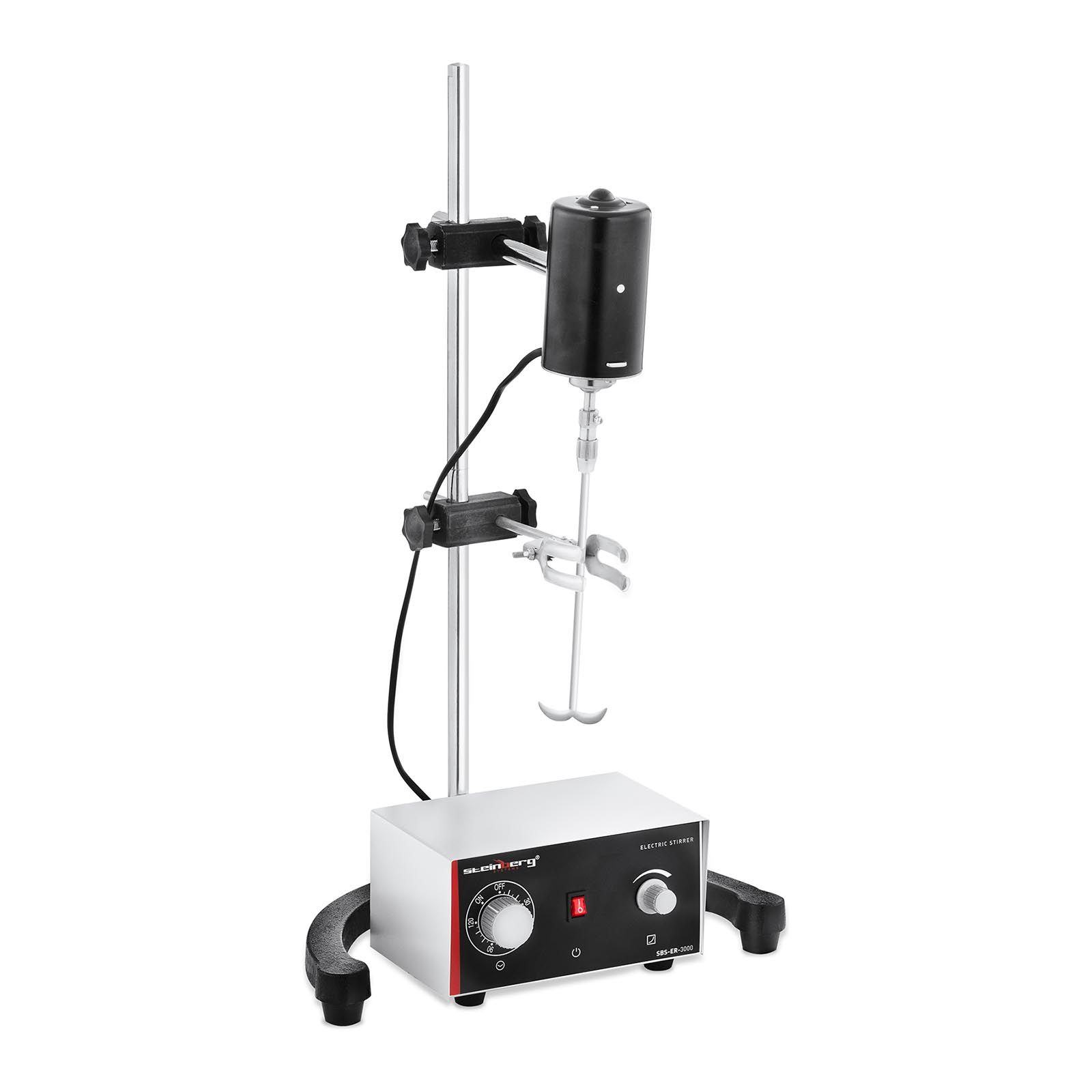 mieszadło mechaniczne laboratoryjne timer 3400 obr./min