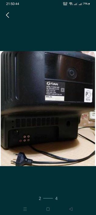 Телевизор FUNAI БОМА 14дюймов чистый японец
