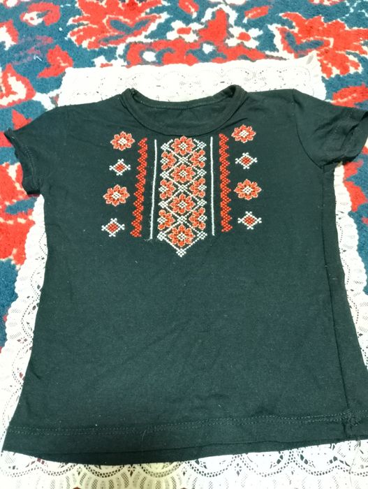 Детская футболка вышиванка 2-3 года