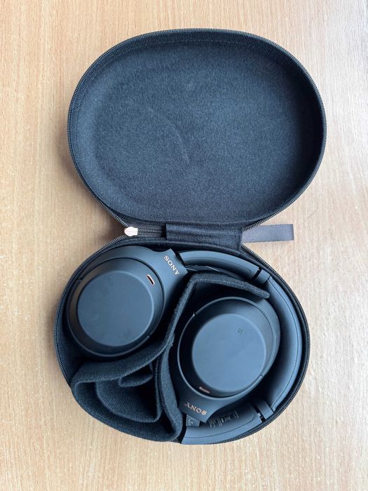 Słuchawki nauszne SONY WH-1000XM4 ANC Czarny