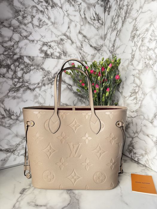 Torebka Louis Vuitton Neverfull MM Beige