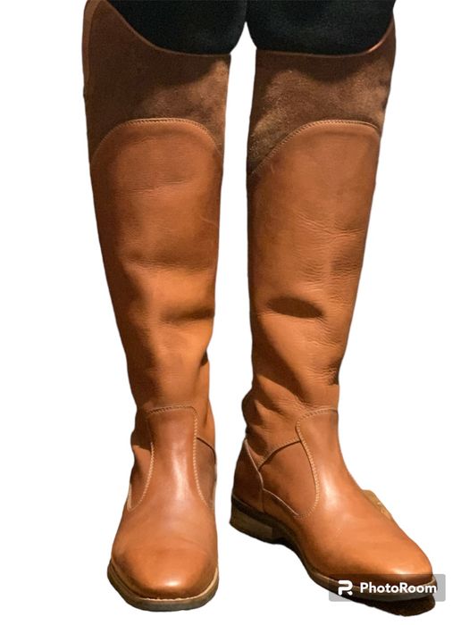 Toggi cапоги кожаные для верховой езды