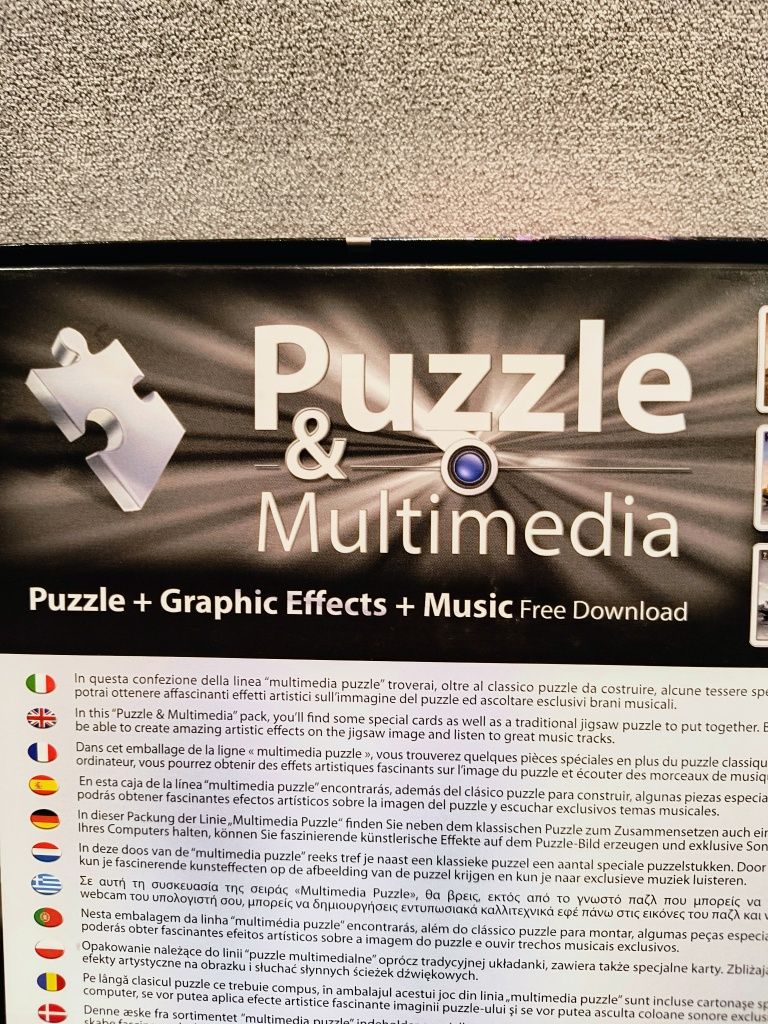 Puzzle 1000 elementów & Multimedia