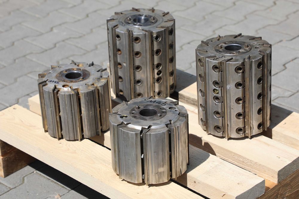 Zestaw głowic aluminiowych 203x230x45 i 203x150x45 mm Z10 HYDRO