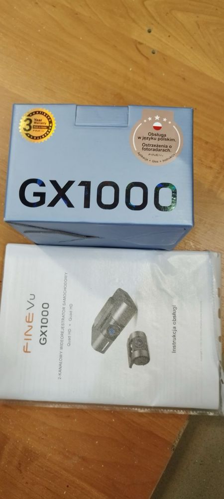 Wideorejstrator  FineVu GX 1000 Na Gwarancjii+ Paragon