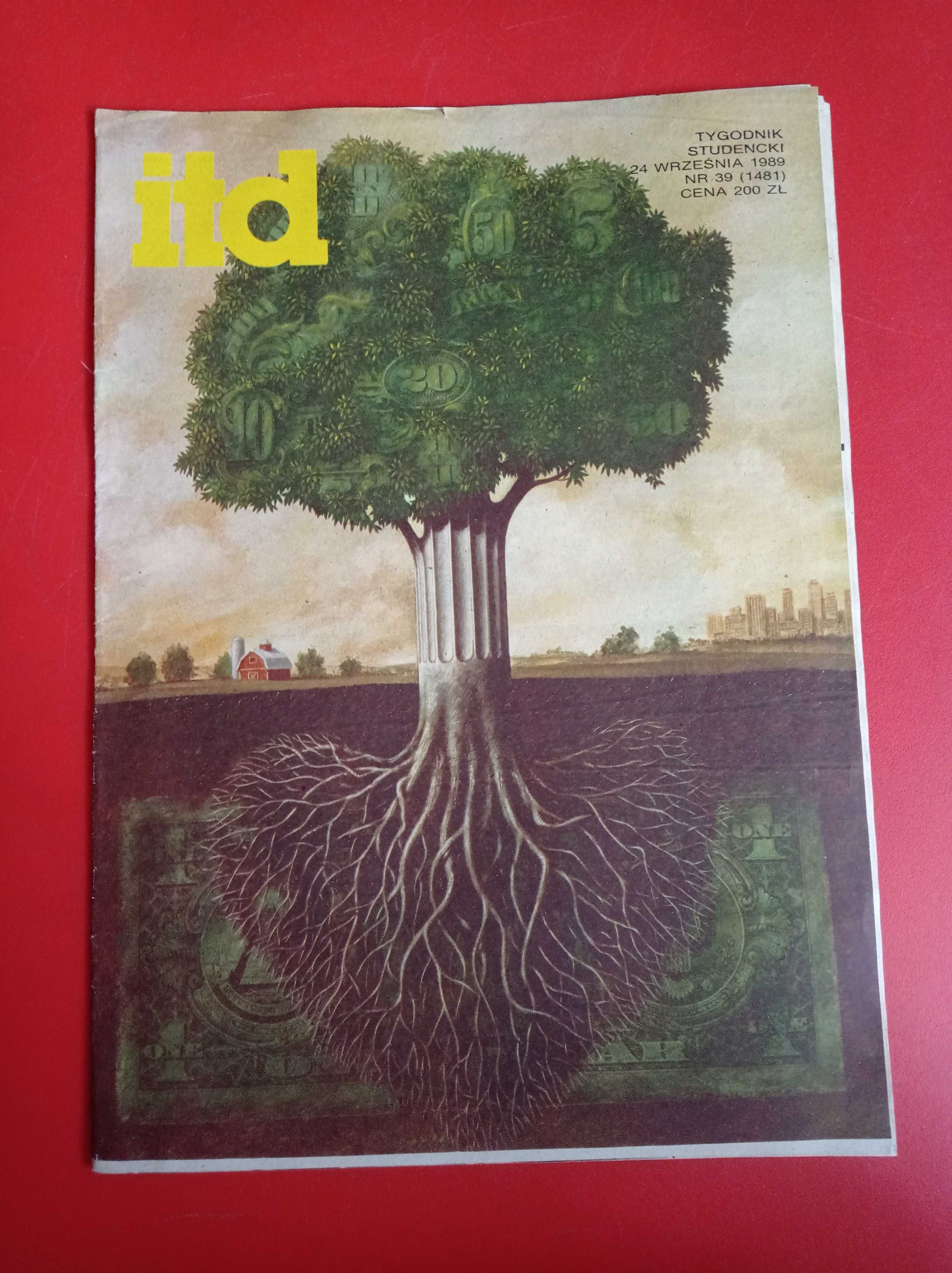 itd tygodnik studencki, nr 39/1989, 24 września 1989, Henryk Sawka