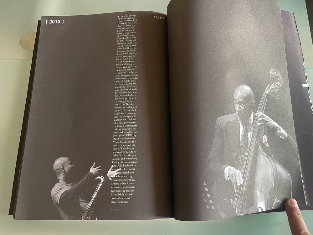 Livro-Novembro Guimarães jazz 25 anos